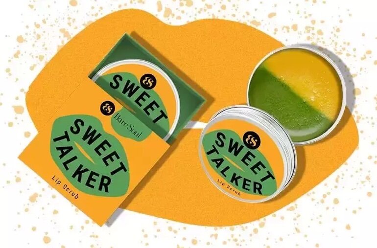 Bare Soul Sweet Talker Lip scrub là sự lựa chọn hoàn hảo cho đôi môi của bạn