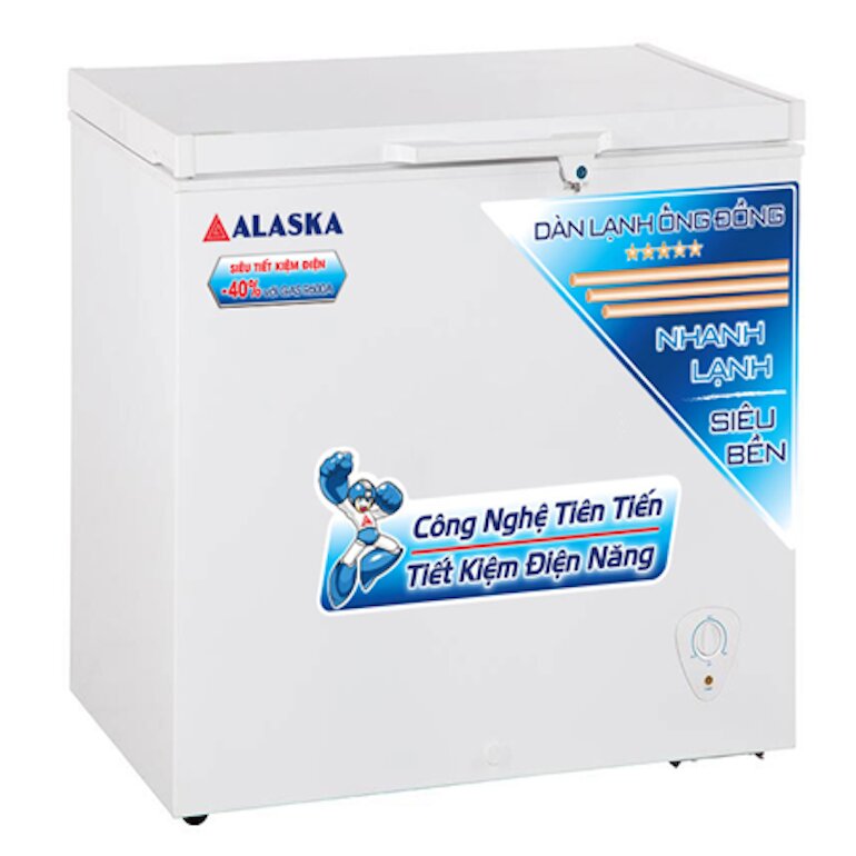 Tủ đông trữ sữa Alaska BD-200
