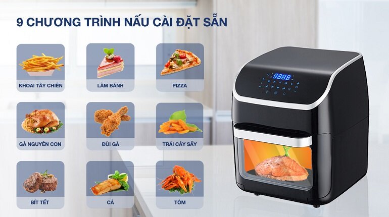 Lò chiên không dầu Ferroli FAF-12D 12 lít