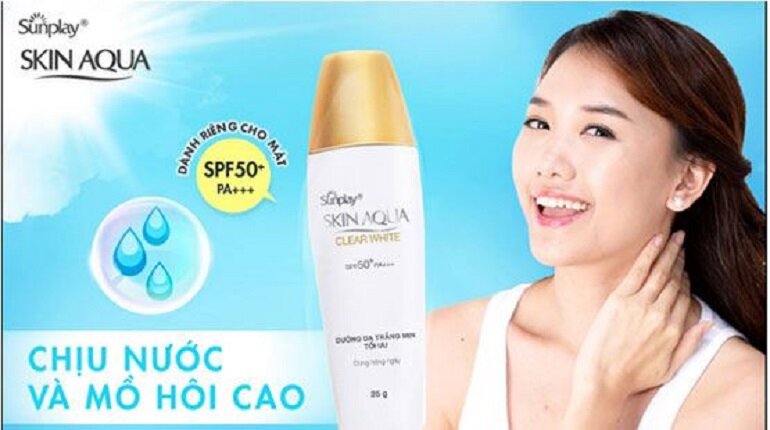 Kem chống nắng trắng da Sunplay Whitening UV