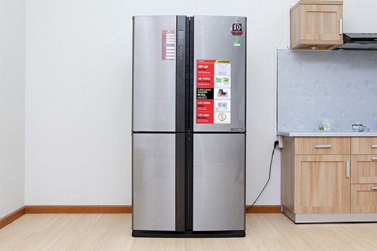 Tủ lạnh Sharp sj-fx631v-sl