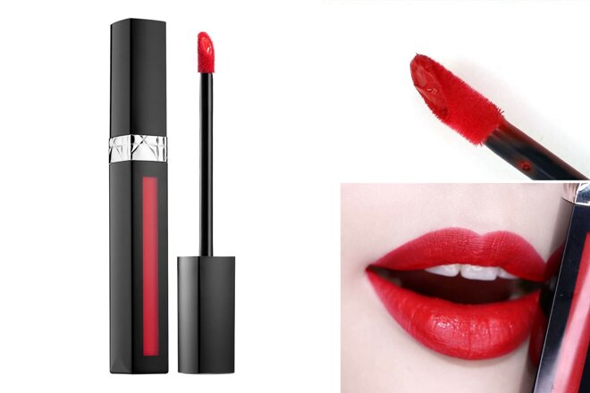 Chất son của Dior Liquid Matte 999 rất mềm mượt