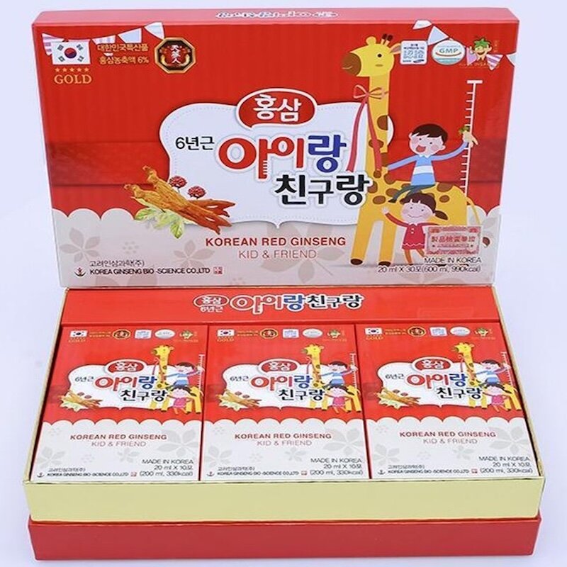 Hồng sâm baby Hàn Quốc là sản phẩm tốt cho sức khỏe trẻ em