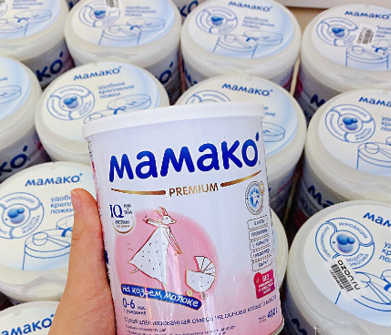 Sữa dê Nga Mamako