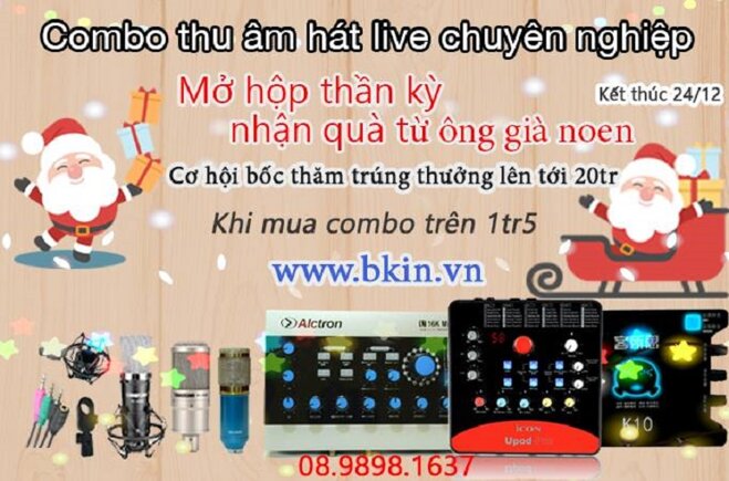 hệ thống thu âm hát live