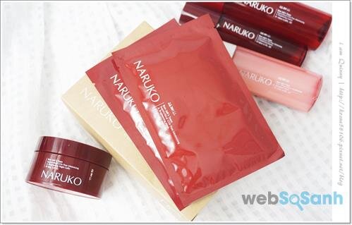 Mặt nạ thu nhỏ lỗ chân lông, làm trắng da Naruko Raw's Jobs Tear Supercritical CO2 Pore Minimizing and Brightening Mask