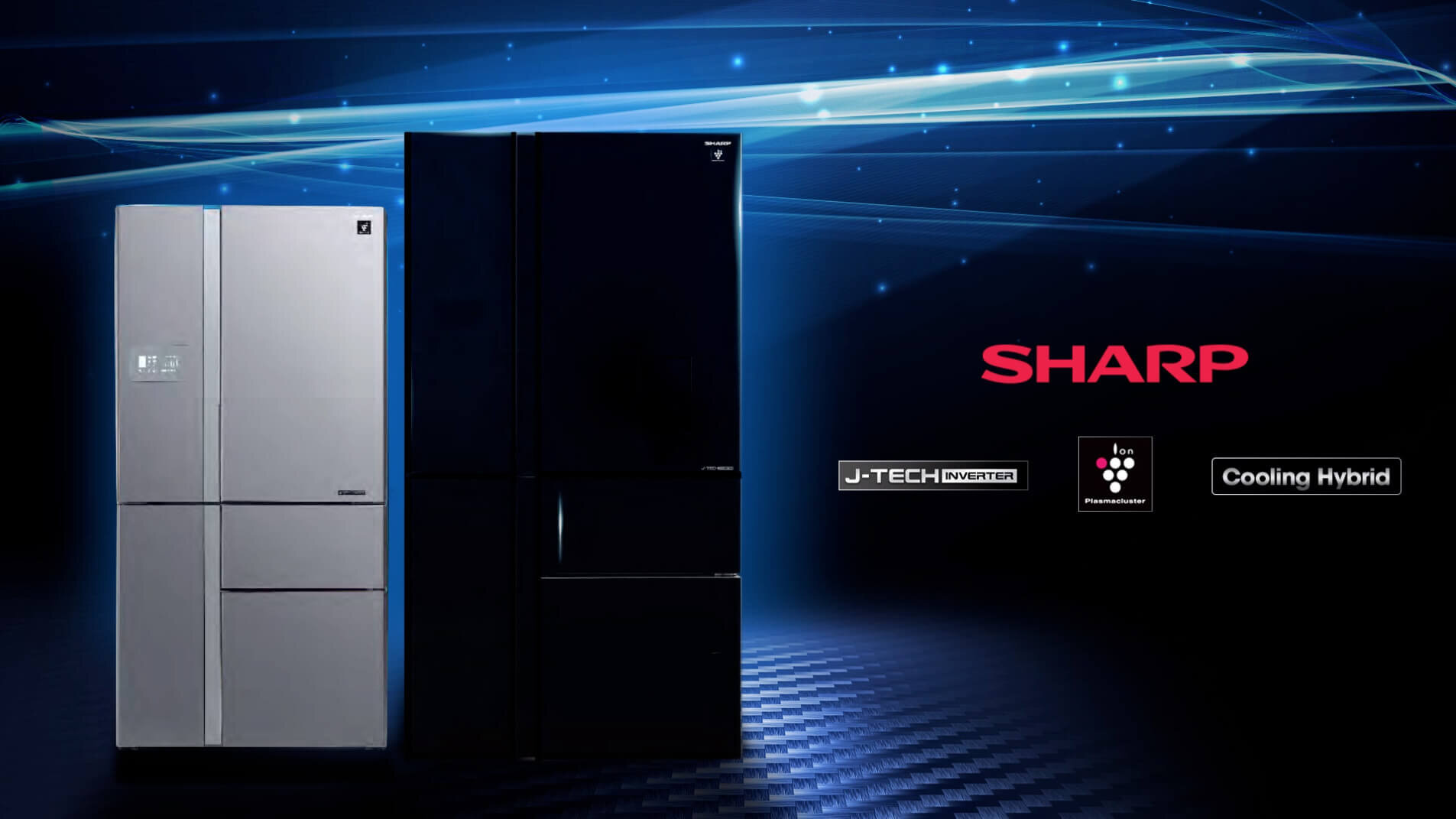 Tủ lạnh 5 cửa Sharp SJ-F5X76VM-SL được thiết kế với những màu sắc trang nhã và tinh tế.