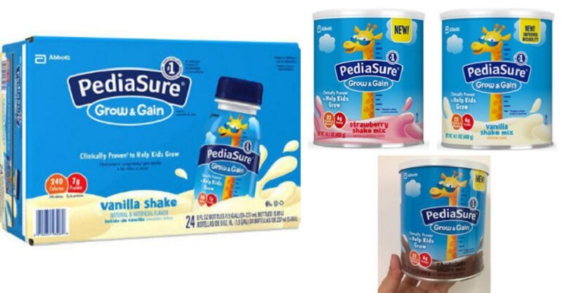 Các loại Pediasure Grow & Gain hiện nay kèm giá bán và đánh giá về công dụng