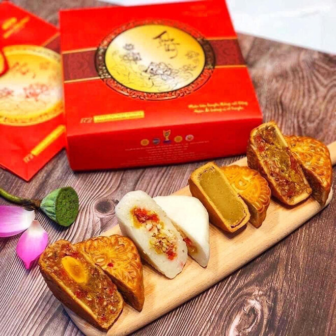 bánh trung thu biếu tặng - bánh trung thu đông phương