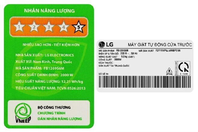 Máy giặt LG AI DD 9kg FB1209S6M mới ra đã giảm mạnh còn 5 triệu đồng, chất lượng lại rất tốt