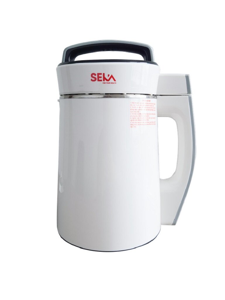 Máy làm sữa hạt Seka LN-D28 có thiết kế màu trắng tối giản