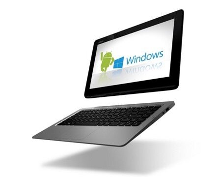 Transformer Book Duet tạo ấn tượng với khả năng sử dụng 2 hệ điều hành khác nhau