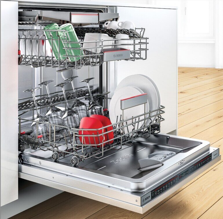 Máy rửa bát bán âm 14 bộ Bosch SMU6ZCS09E