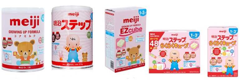 Sữa Meiji số 9 cho trẻ từ 1 - 3 tuổi