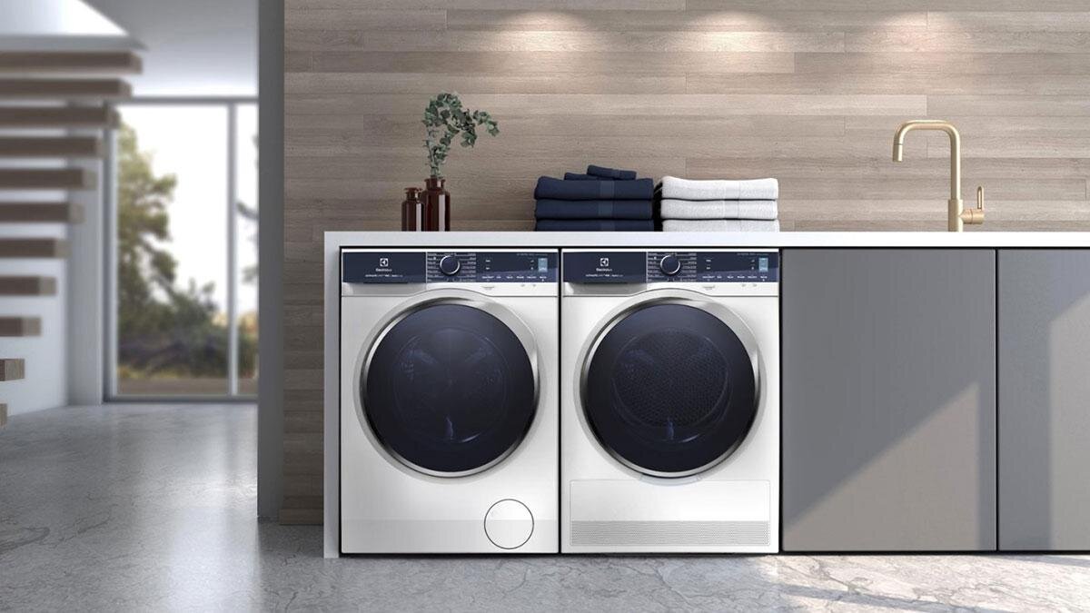 máy giặt sấy Electrolux với thiết kế hiện đại, thời thượng