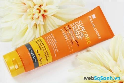 kem chống nắng Paula's Choice SunCare extra care non-greasy sunscreen