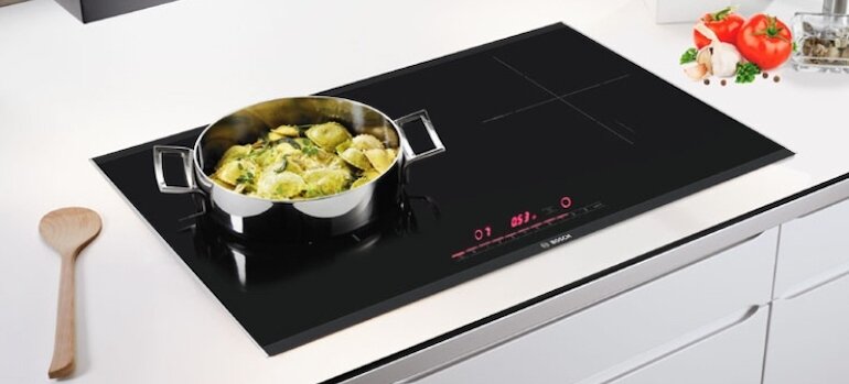 Kiểm tra bếp từ Bosch chính hãng thông qua model sản phẩm. 