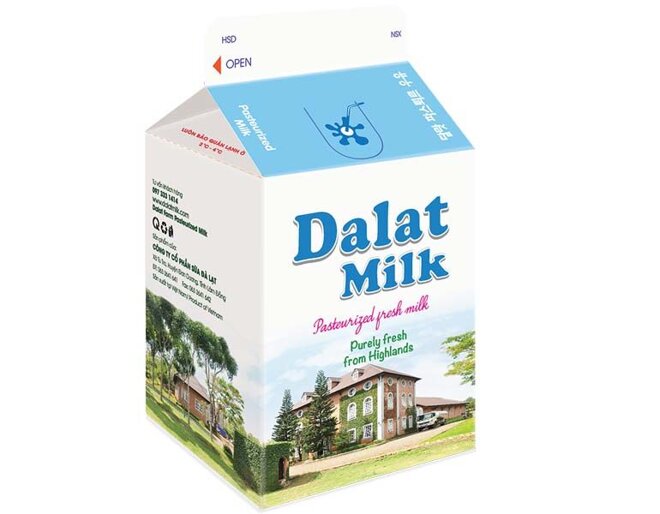 Sữa tươi thanh trùng Dalat Milk