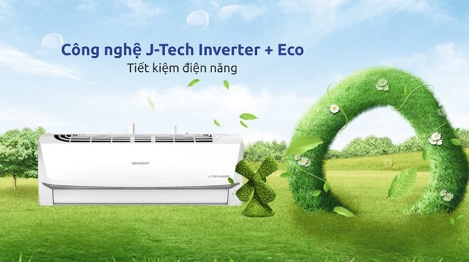 điều hòa Sharp Inverter 1 HP AH-X10ZEW