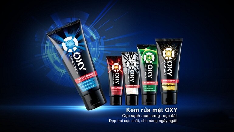 Sữa rửa mặt cho nam OXY