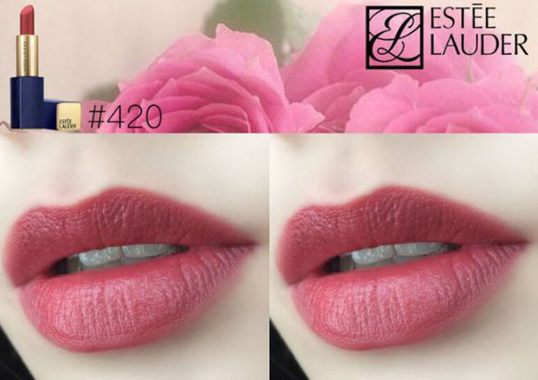 Estee Lauder Pure Color Envy màu 420 Rebellious Rose