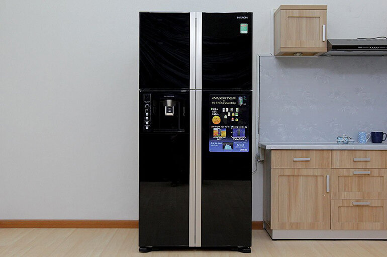tủ lạnh side by side hitachi