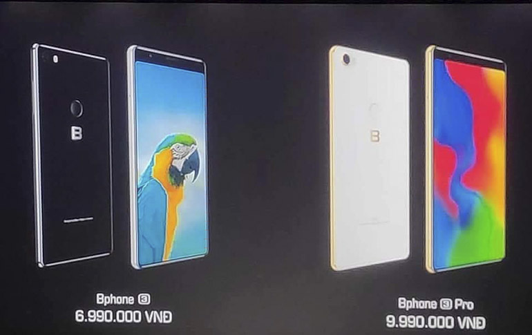 Điện thoại Bphone 3 và Bphone 3 Pro lộ diện trước giờ ra mắt, giá 6.99 và 9.99 triệu đồng