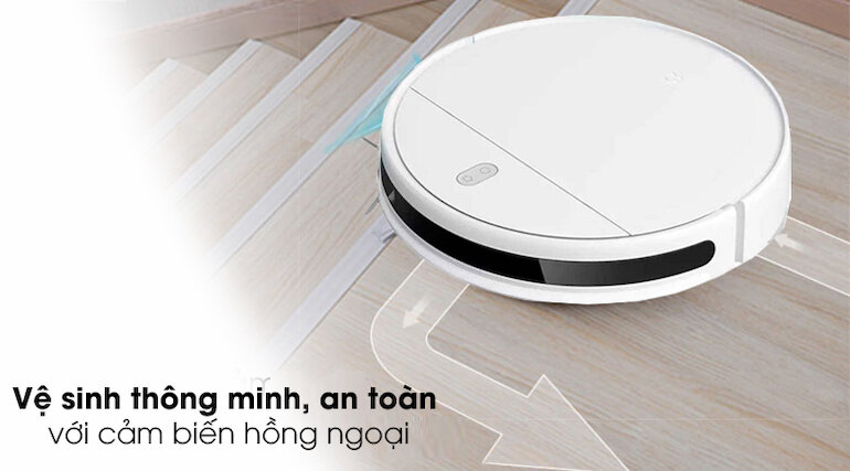 Robot hút bụi Xiaomi Vacuum Mop Essential SKV4136GL thao tác điều khiển đơn giản với ứng dụng Mi Home.