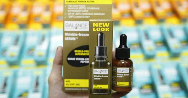 Review Balance Active Formula Wrinkle-freeze Serum - Serum chống lão hóa vượt trội cho mọi loại da thách thức thời gian