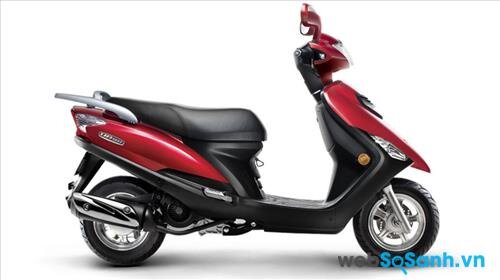 Thiết kế của Suzuki UA 125T khá tiện dụng và thoải mái cho cả người điều khiển lẫn người ngồi phía sau