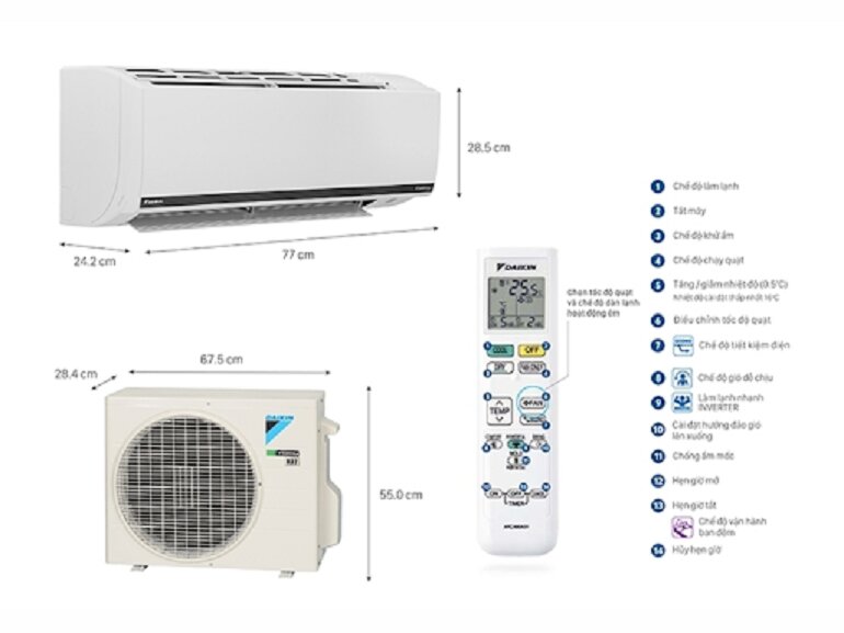 6 điểm nổi bật ở chiếc điều hòa Daikin FTKB50WMVMV