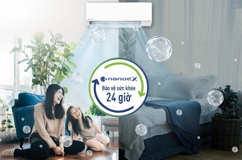 điều hòa panasonic 12000 btu 2024 công nghệ mới