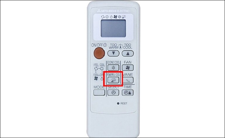 điều khiển điều hòa Mitsubishi Electric