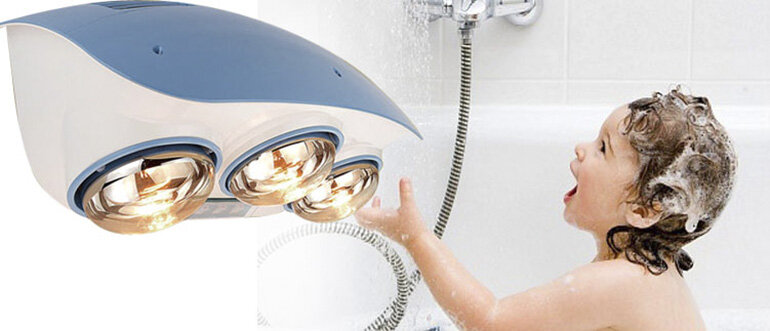 Sử dụng đèn sưởi nhà tắm có an toàn không ? Công dụng thế nào ?
