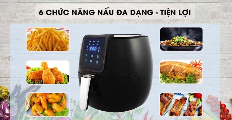 Lợi ích khi sử dụng nồi chiên Nồi chiên không dầu