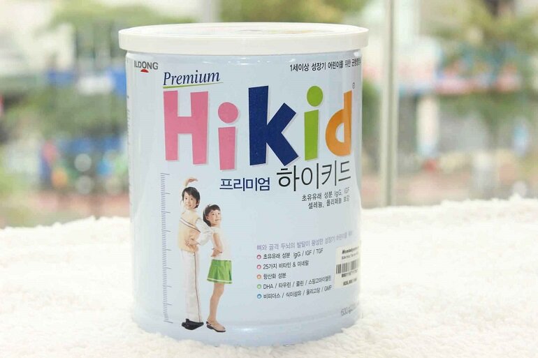Sữa Hikid Premium - sản phẩm tăng chiều cao cho bé đến từ Hàn Quốc