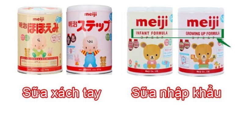 Chỉ có 1% sữa Meiji nội địa Nhật là hàng xách tay?