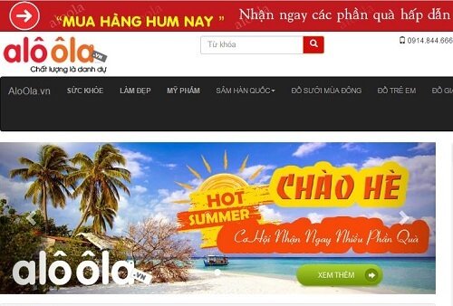 Siêu thị trực tuyến aloola.vn xây dựng thương hiệu bằng chữ Tín