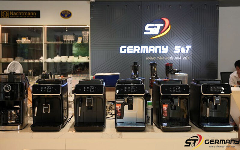 Máy pha cà phê - đồ gia dụng nội địa Đức bán chạy tại Germany S&T