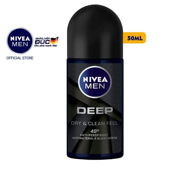 Lăn khử mùi Nivea than hoạt tính