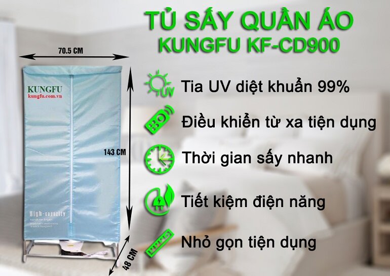 May-say-quan-ao-KUNGFU KF-CD900