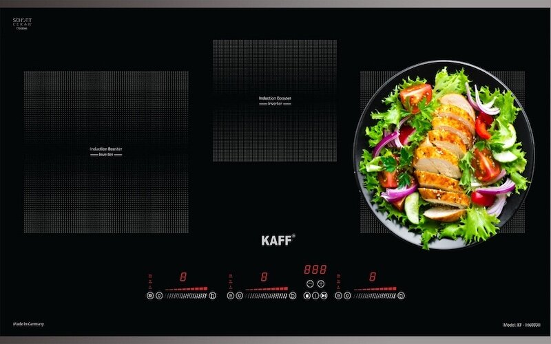 Bếp từ âm 3 vùng nấu Kaff KF-IH6003II lựa chọn cho căn bếp hiện tại