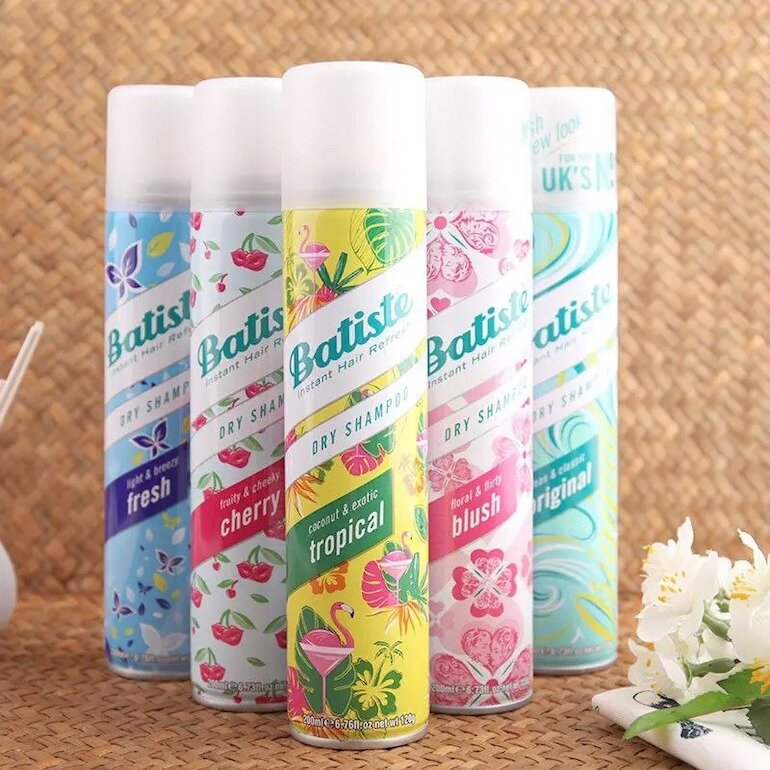 Giới thiệu về thương hiệu dầu gội khô Batiste