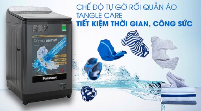 6 lý do bạn nên mua máy giặt Panasonic 10kg