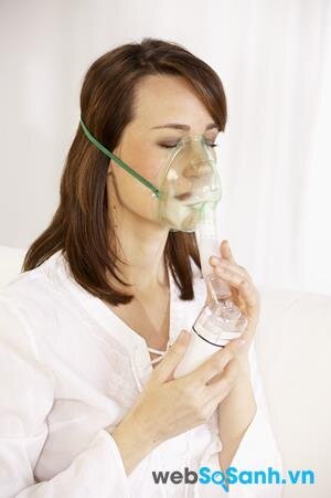Máy xông mũi họng giúp điều trị một số bệnh về đường hô hấp