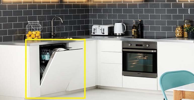 Cần tìm hiểu kích thước máy rửa bát âm tủ trước khi quyết định mua sắm Kích thước máy rửa bát âm tủ