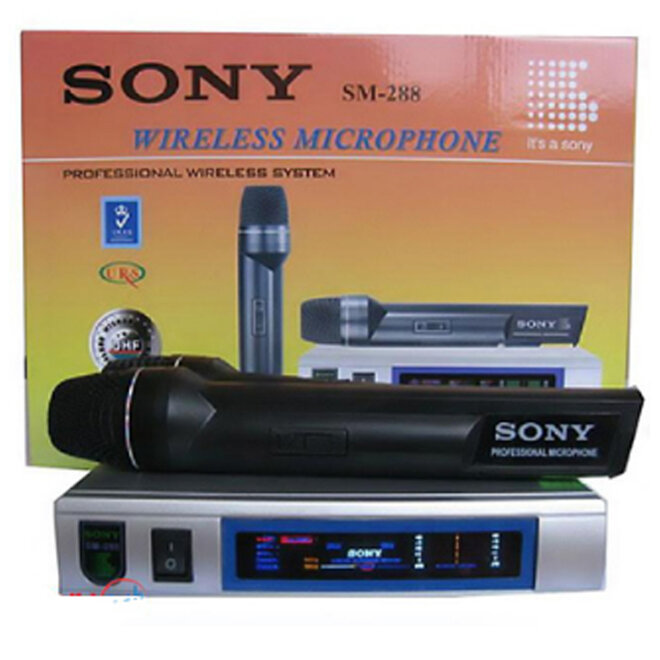 micro không dây sony sm 288