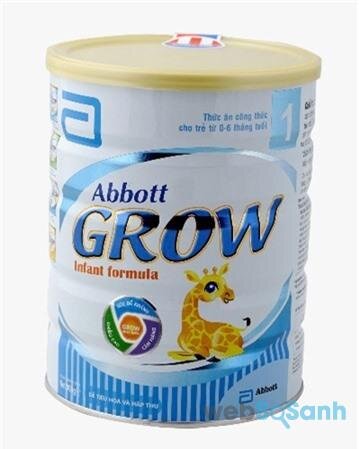 Giá sữa bột Abbott Grow rẻ nhất thị trường