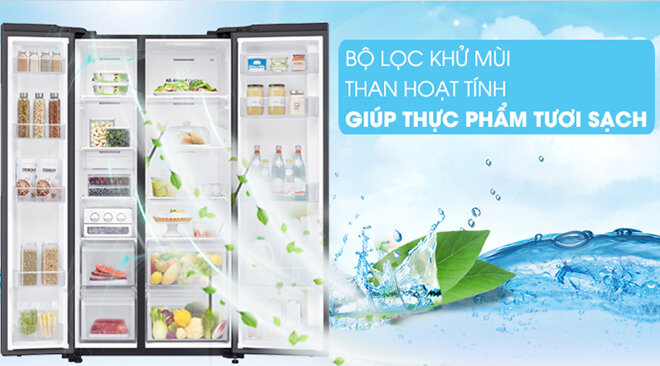 Bộ lọc than hoạt tính khử mùi hữu hiệu