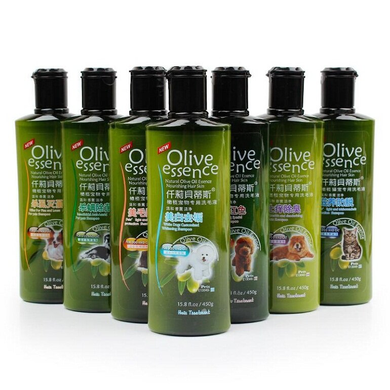 Olive Essence White Dogs Cusomize shower gel